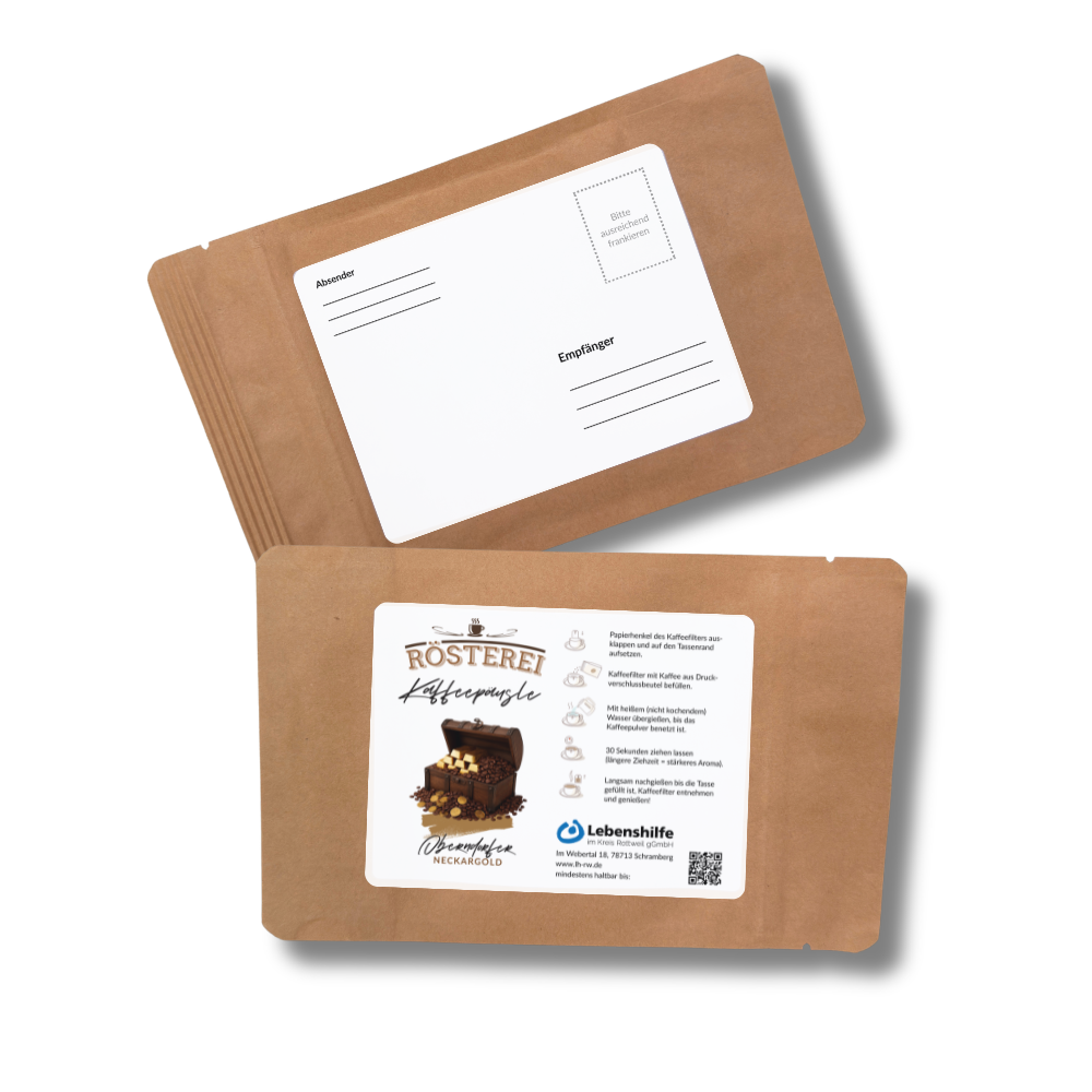 Kaffeepäusle - Postkarte (5er Set)